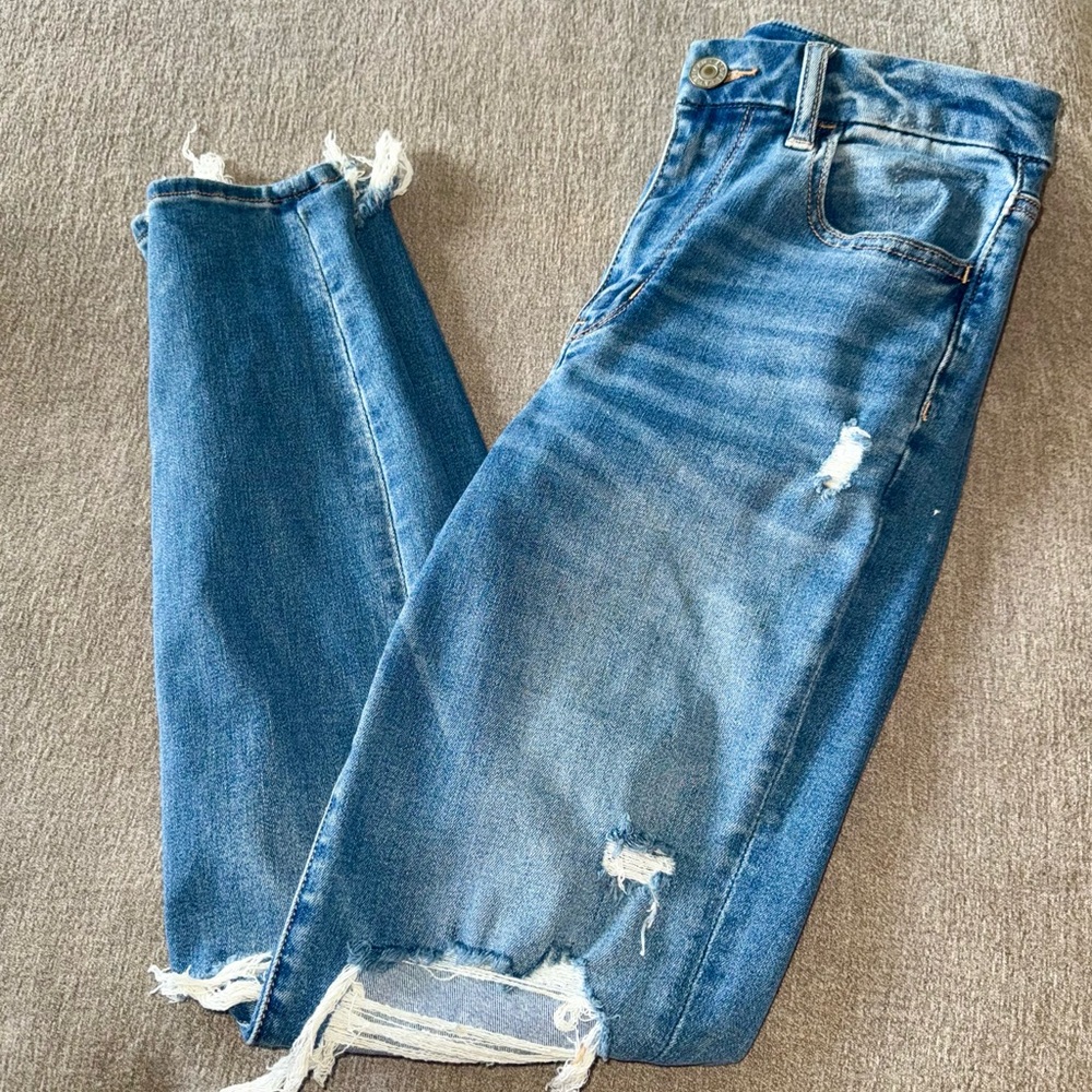 Women’s American Eagle Curvy Hi-Rise Jegging Jeans Size 6